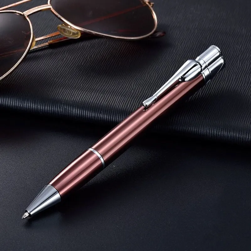 Metal Business Signature Pen with Windproof Lighter