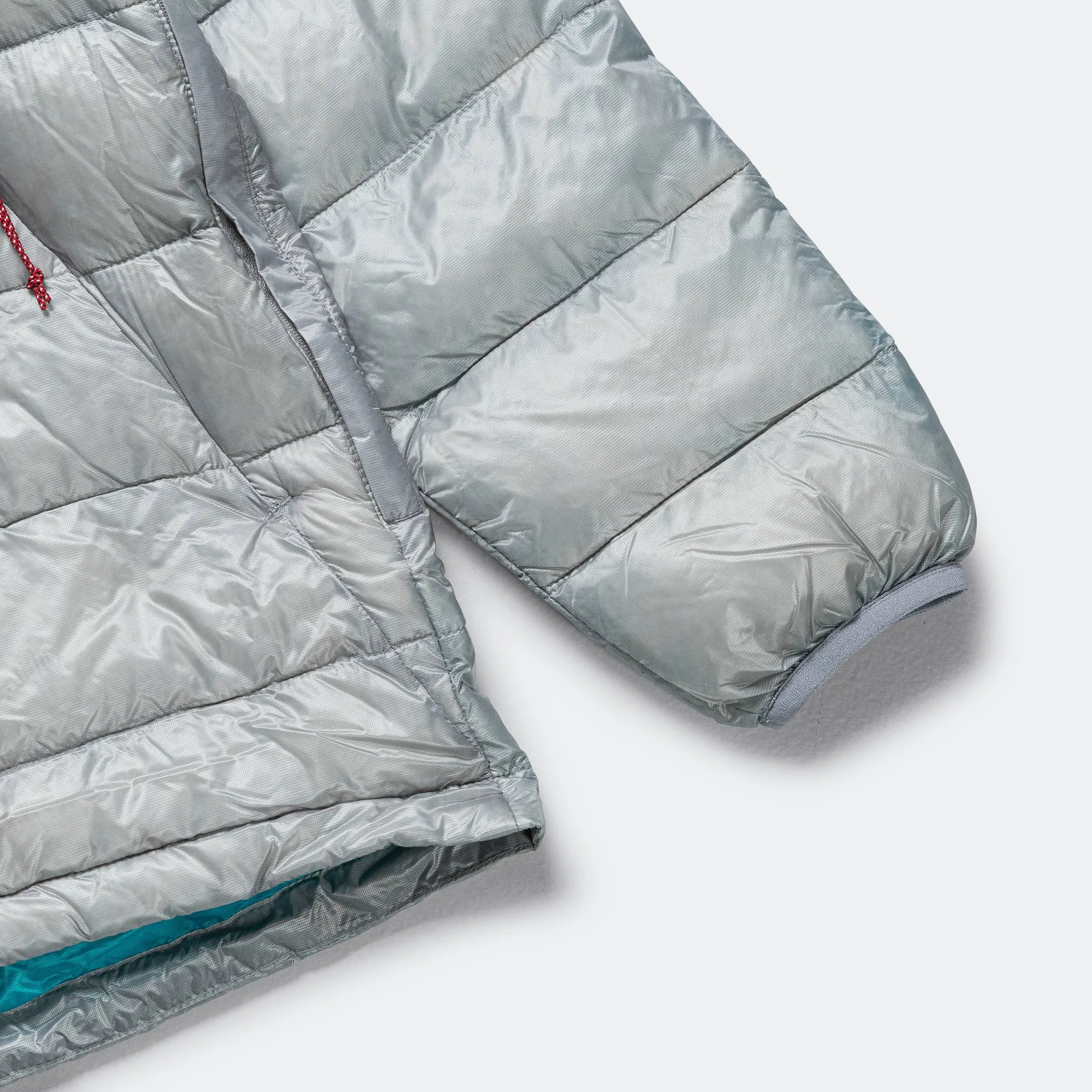 Minimarhythm Down Zip Blouson - Light Grey