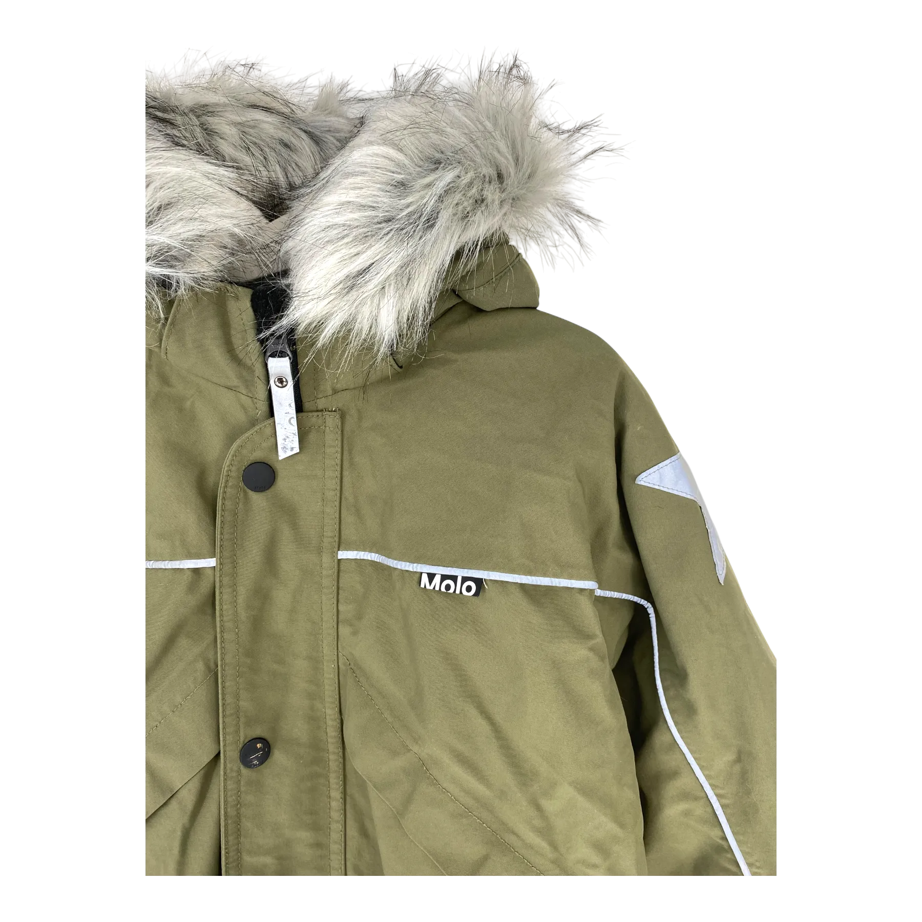Molo polaris overall, green | 128cm