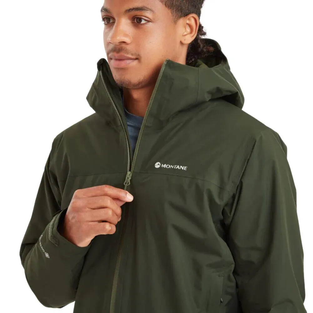 Montane Men's Duality Lite Goretex  Waterproof Jacket (Oak-Green)