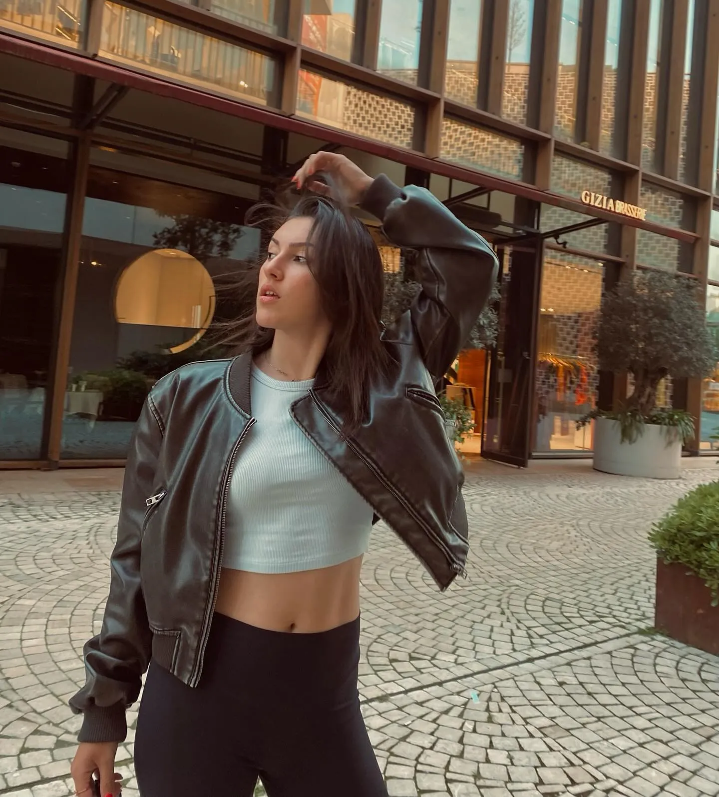 Moreno Leather Bomber Jacket - Stylish Faux Leather with Vintage Appeal