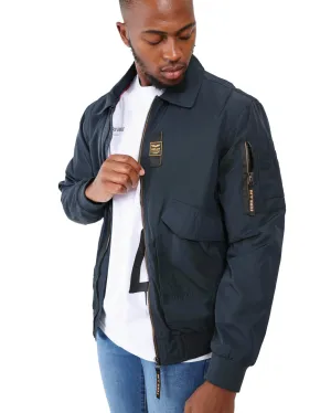 Navy Lightweight Bomber Jacket