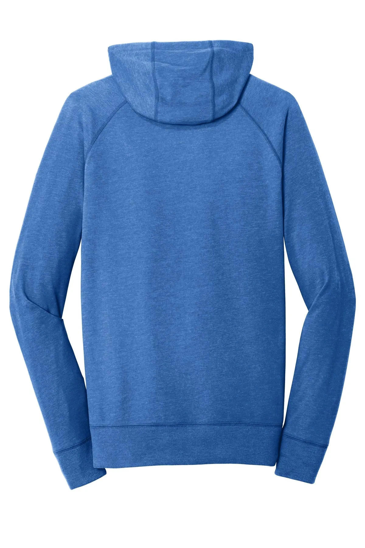 New Era  Sueded Cotton Blend Full-Zip Hoodie. NEA122 Royal Heather