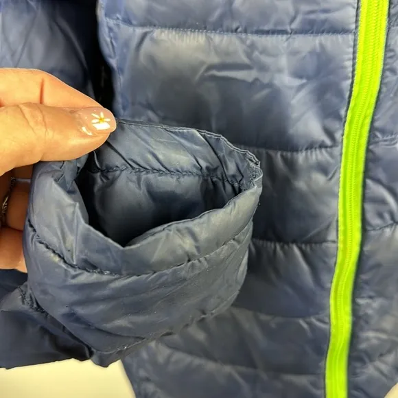 NFL TEAM APPAREL™️ 'SEATTLE SEAHAWKS' Size M Packable Lightweight Puffer Jacket