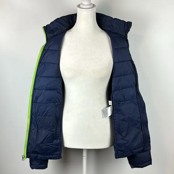 NFL TEAM APPAREL™️ 'SEATTLE SEAHAWKS' Size M Packable Lightweight Puffer Jacket