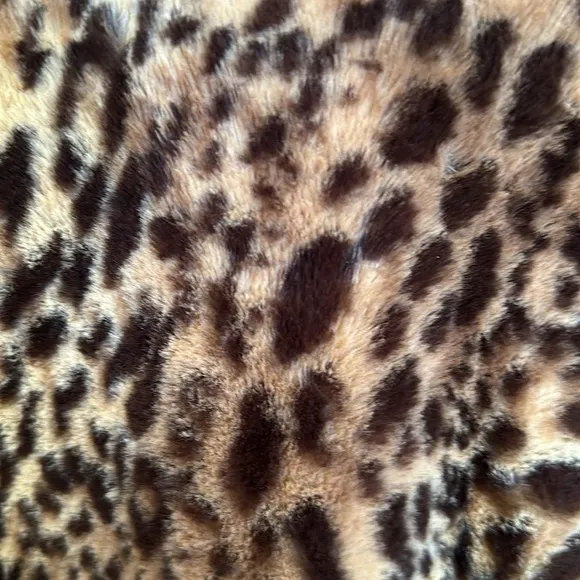 NWOT Bailey 44 Eliza Leopard Print Faux Bomber Jacket Size Small 4-6