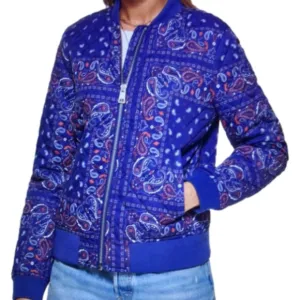 NWT LEVI’S DIAMOND QUILTED BOMBER JACKET SIZE X-LARGE