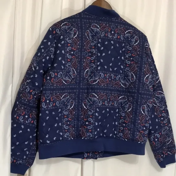 NWT LEVI’S DIAMOND QUILTED BOMBER JACKET SIZE X-LARGE
