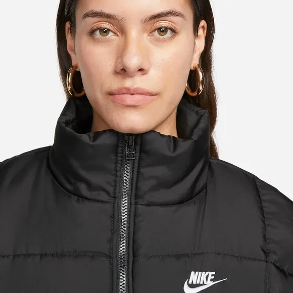 NWT New Nike Sportswear Classic Puffer Womens Therma-FIT Vest Large Loose Gilet