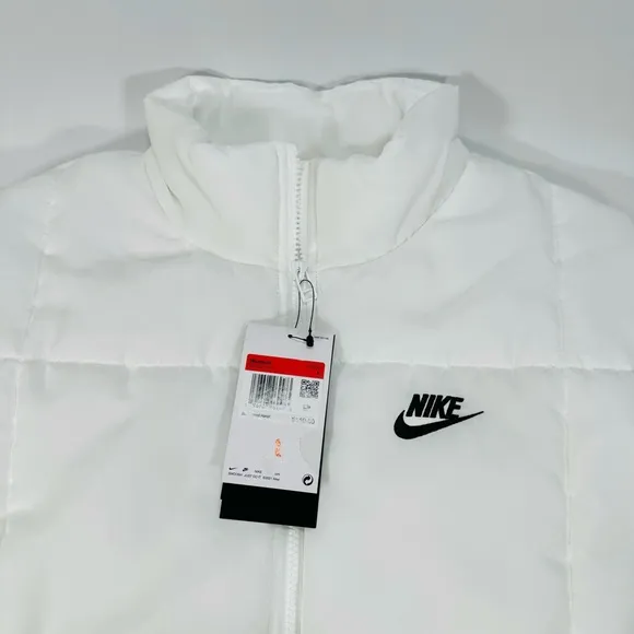 NWT New Nike Sportswear Classic Puffer Womens Therma-FIT Vest Large Loose Gilet