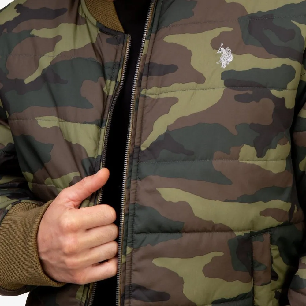 NWT QUILTED BOMBER JACKET