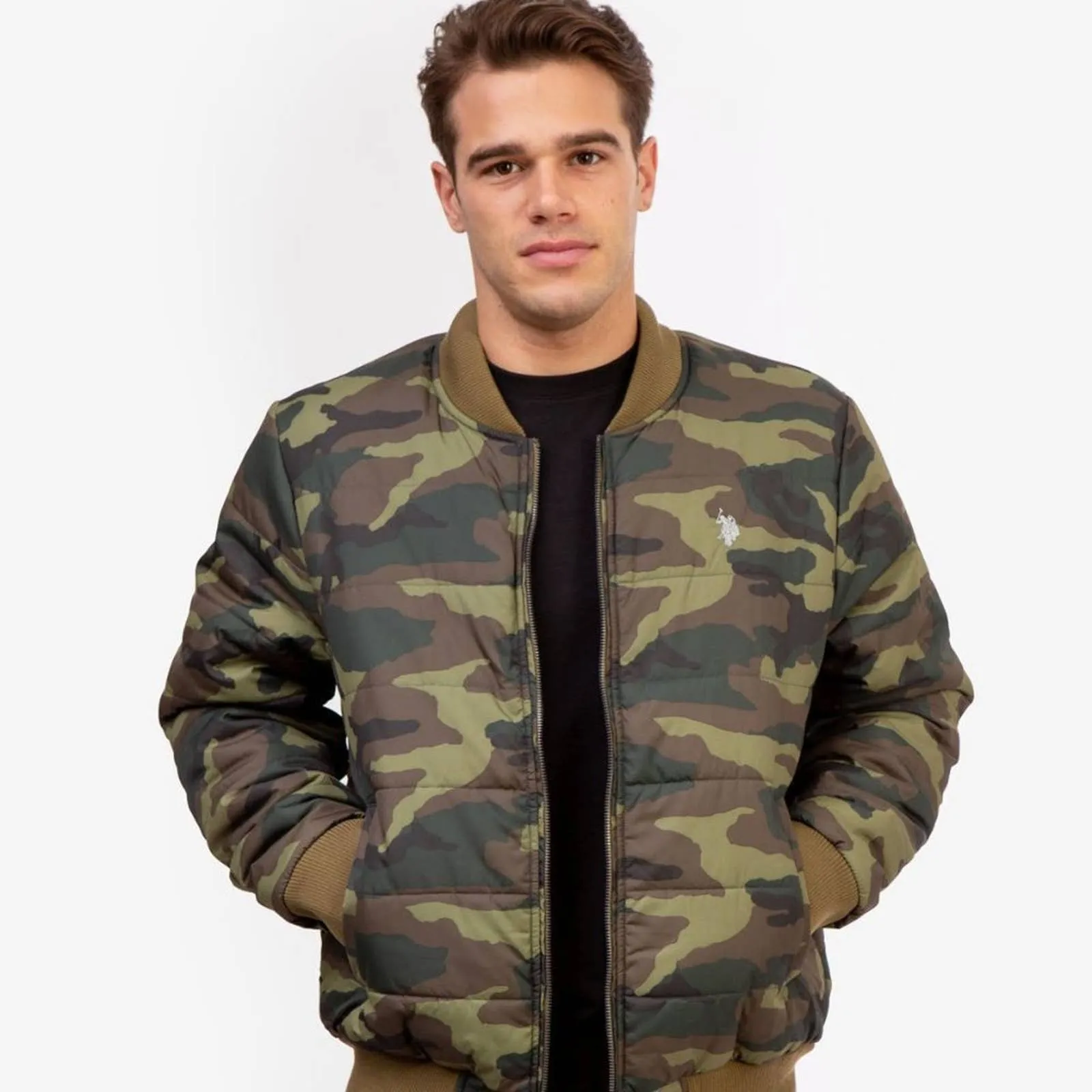 Nwt Quilted Bomber Jacket