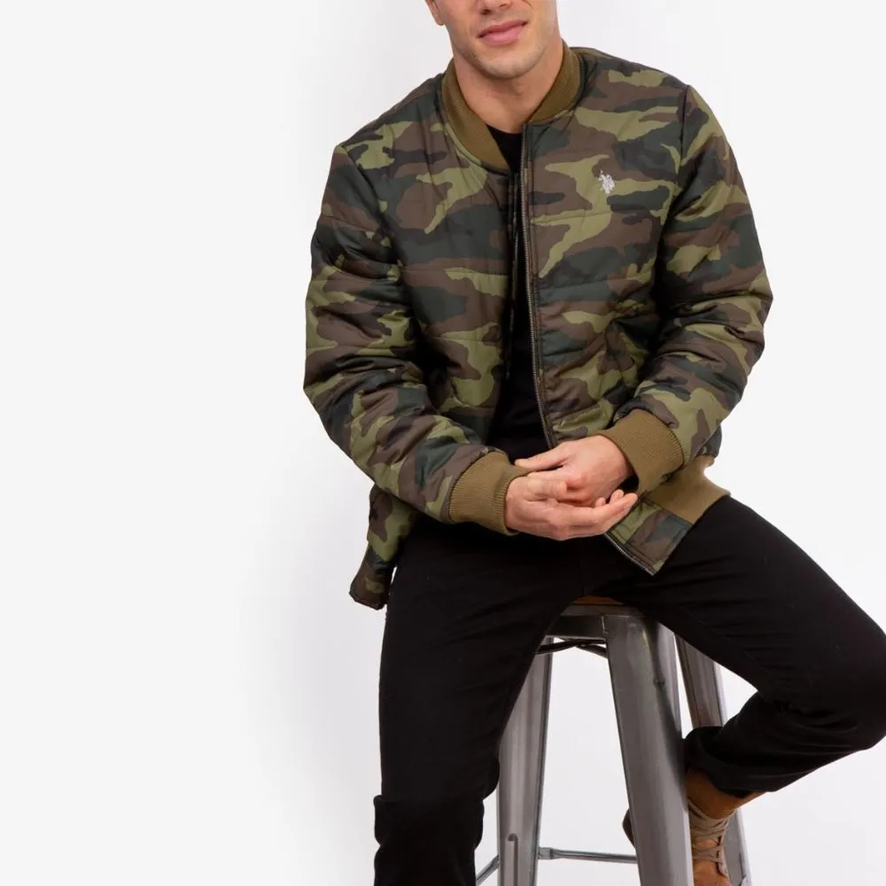 NWT QUILTED BOMBER JACKET
