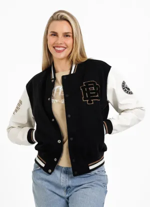 Orchid Women's Varsity College Bomber Jacket