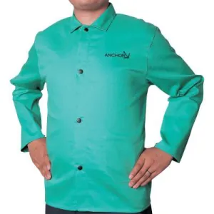 ORS Nasco Flame Retardant (FR) Cotton Sateen Jacket, Small, Visual Green, CA-1200-S