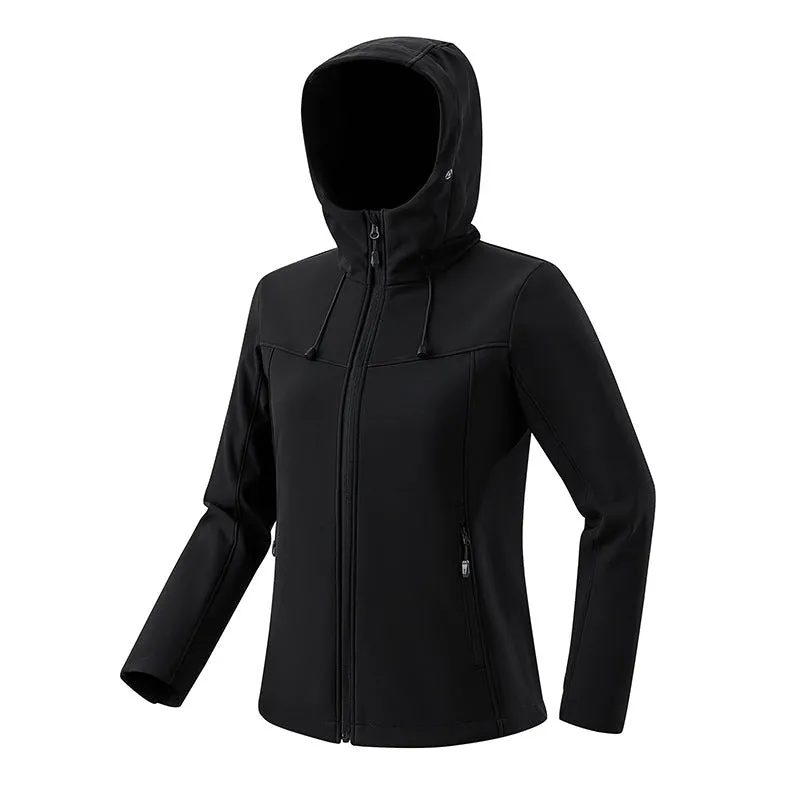 Outdoor softshell for men and women jacket spring and autumn windproof waterproof  coat thick warm jacket