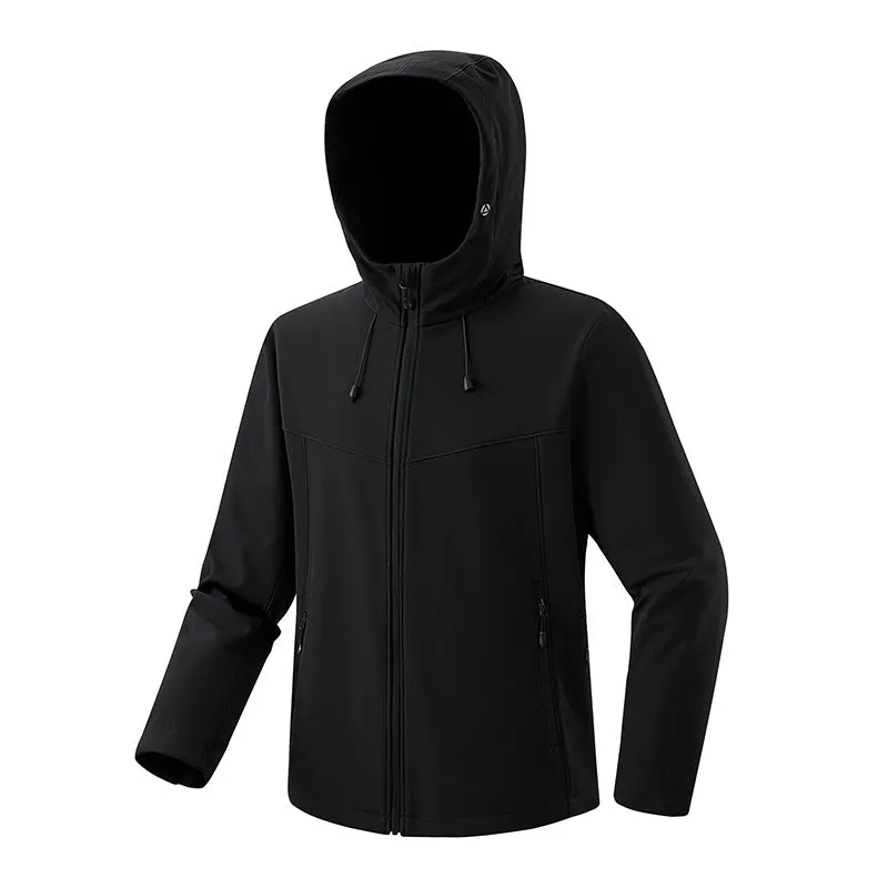 Outdoor softshell for men and women jacket spring and autumn windproof waterproof  coat thick warm jacket