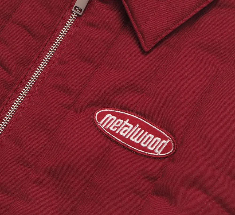OVAL LOGO QUILTED MECHANICS JACKET