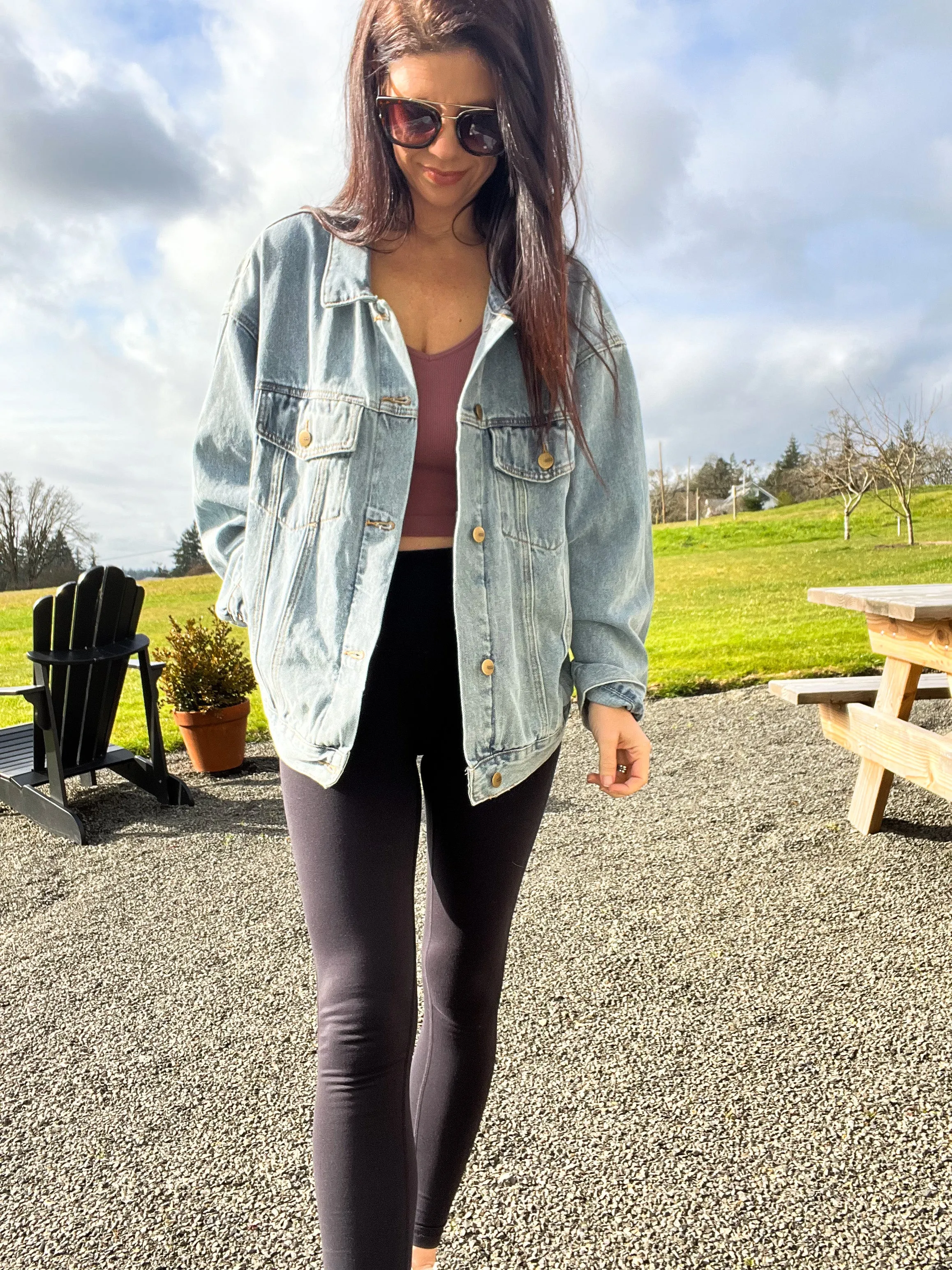 Oversized Denim Jacket