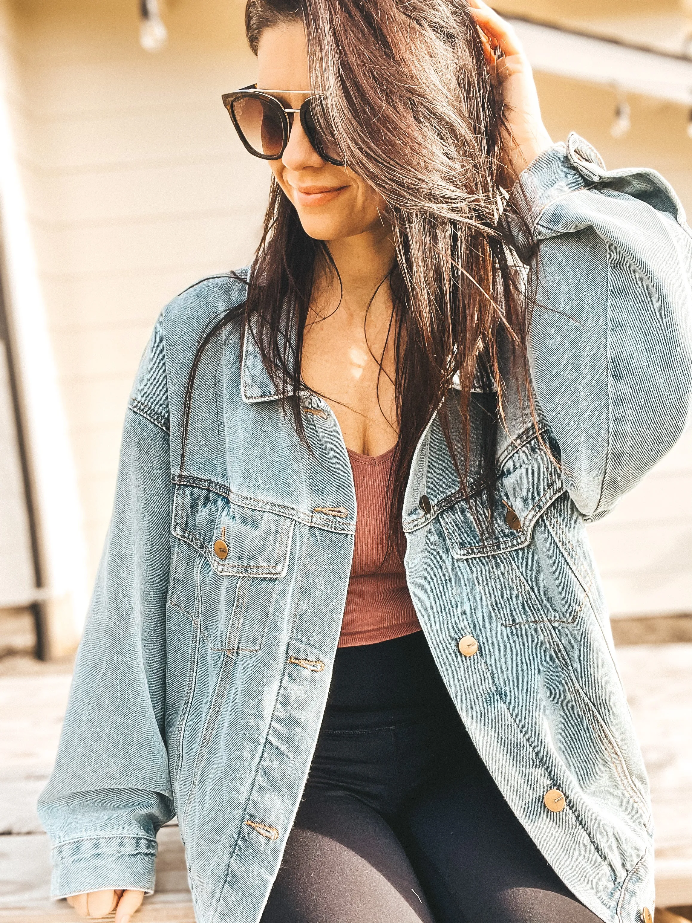 Oversized Denim Jacket