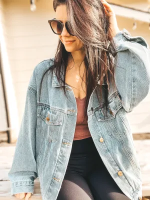 Oversized Denim Jacket