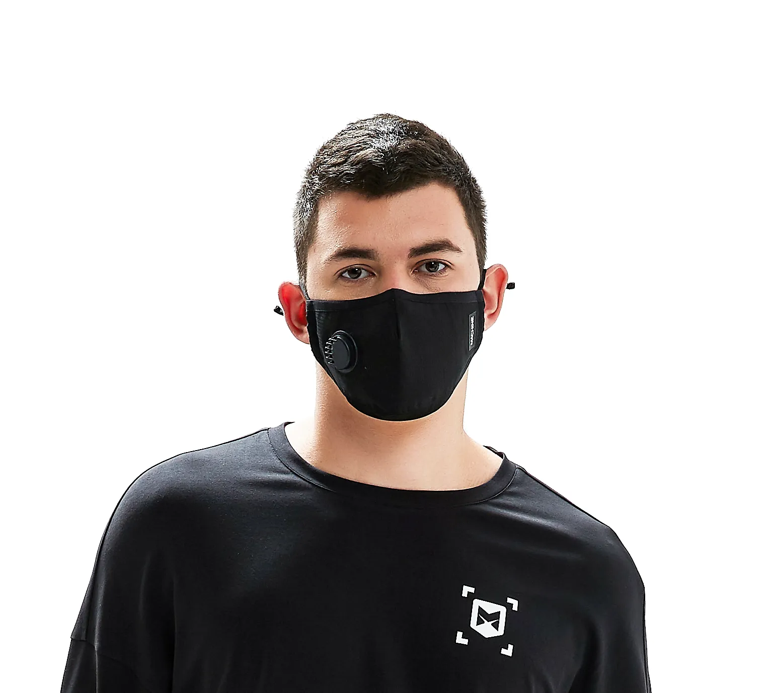 Ozone Park Face M - Black w. adjustable stopper