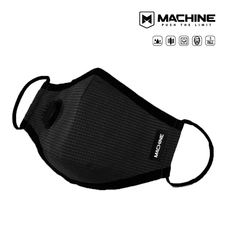 Ozone Park Face M - Black w. adjustable stopper