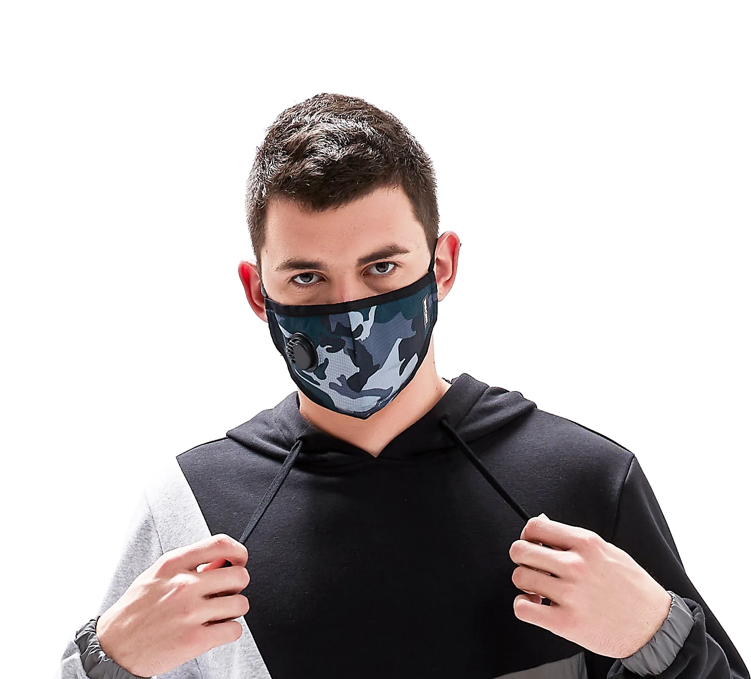 Ozone Park Face M - Camo w. adjustable stopper