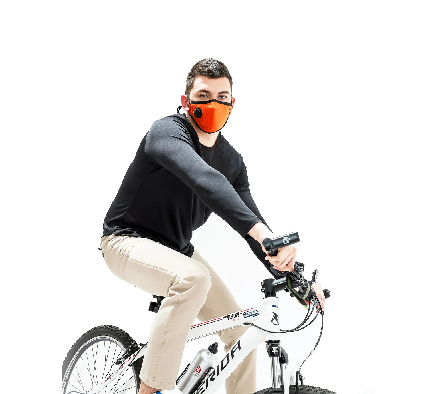 Ozone Park Face M - Orange w. adjustable stopper