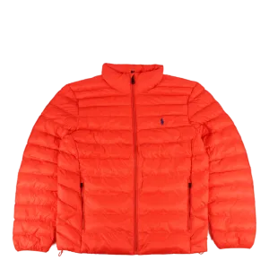 Packable Quilted Jacket Orange