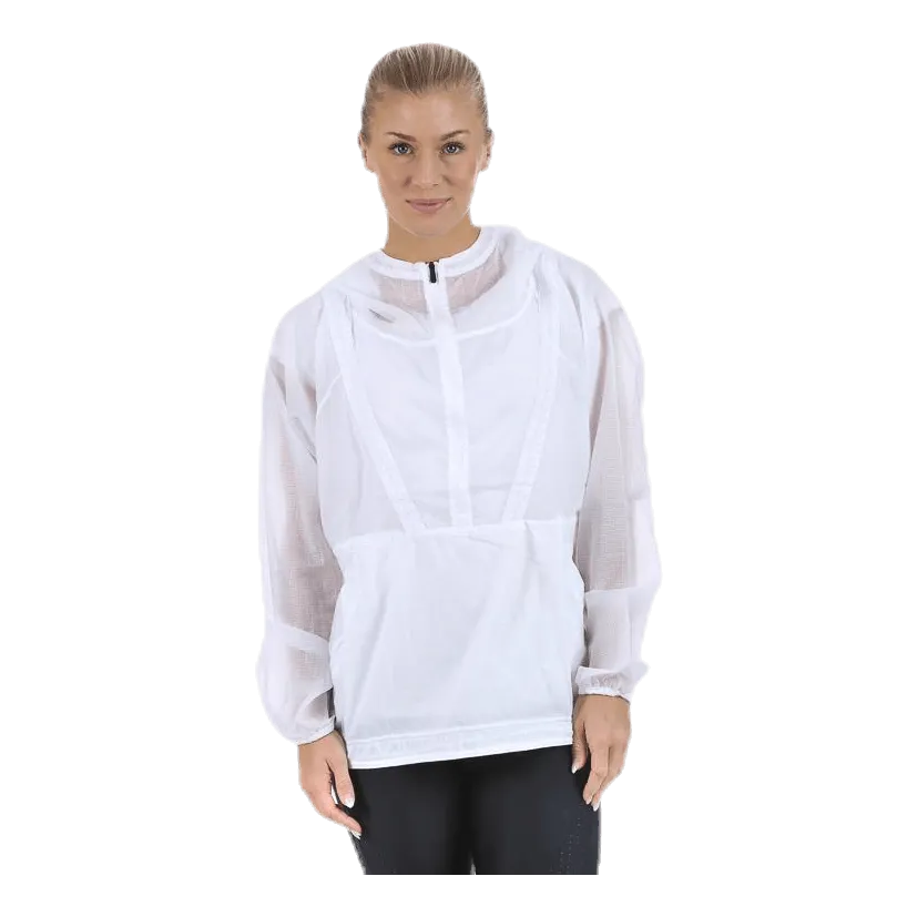 Packable Woven Anorak White
