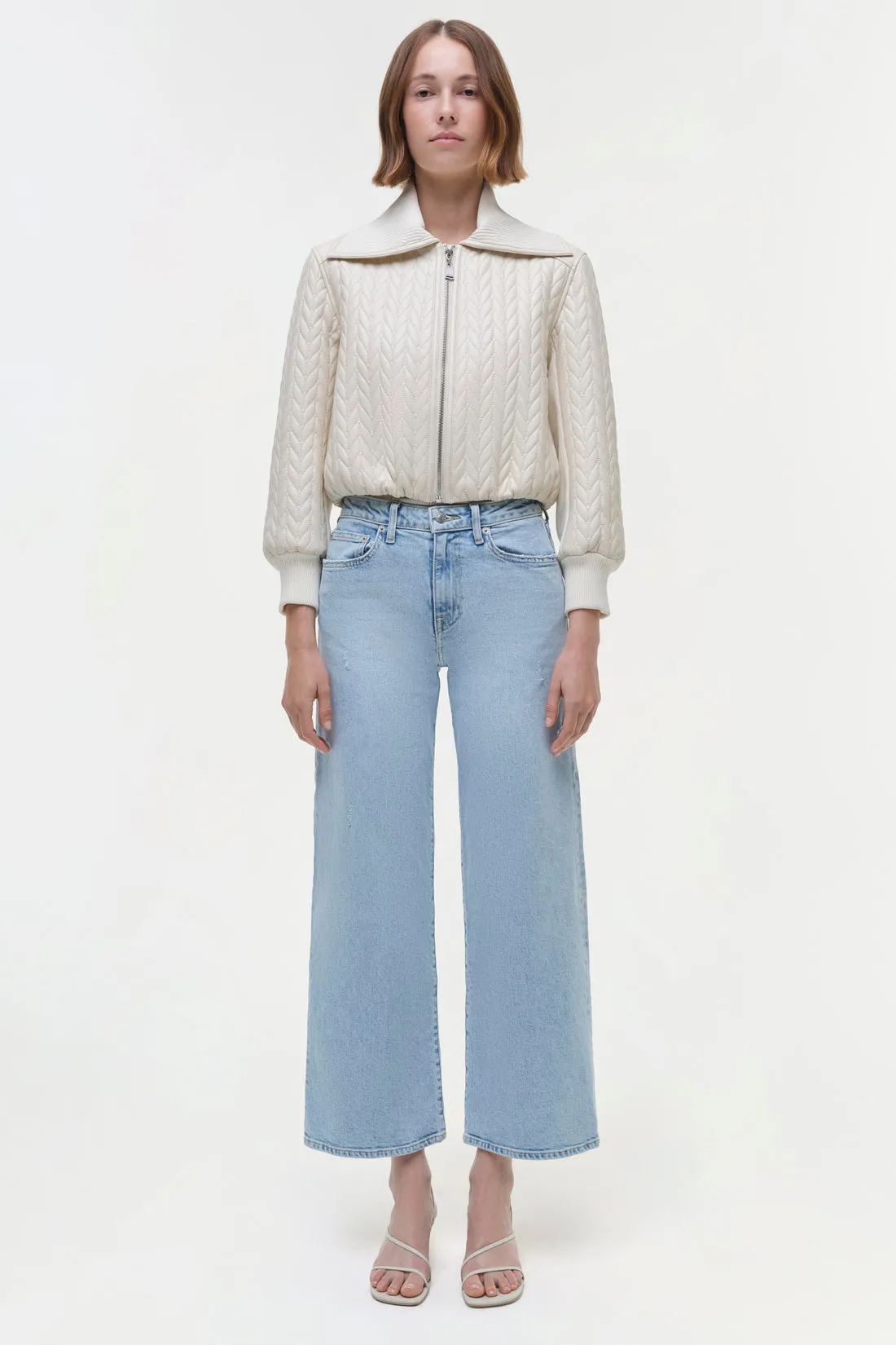 Palmer Quilted Cropped Jacket