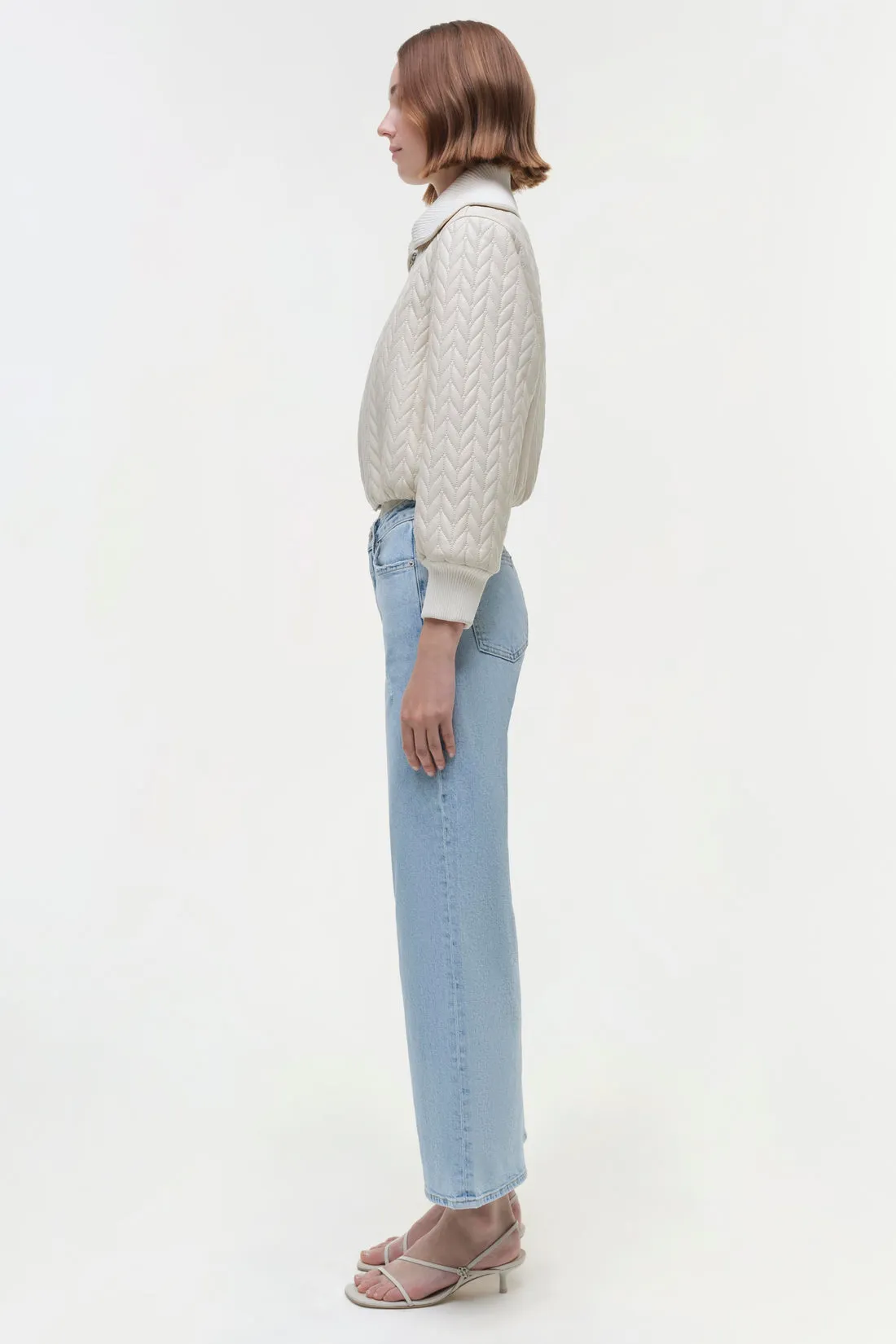 Palmer Quilted Cropped Jacket