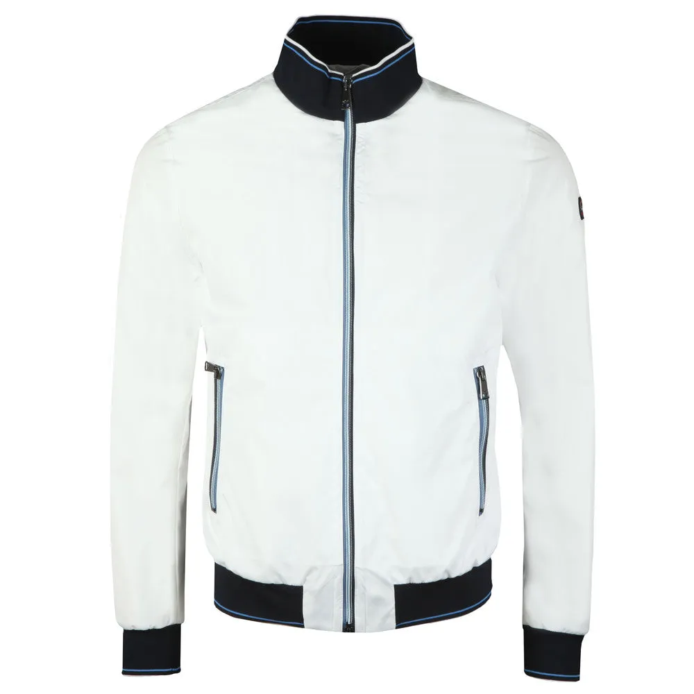Paul & Shark Boy's White Light Weight Bomber Jacket
