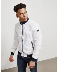 Paul & Shark Boy's White Light Weight Bomber Jacket