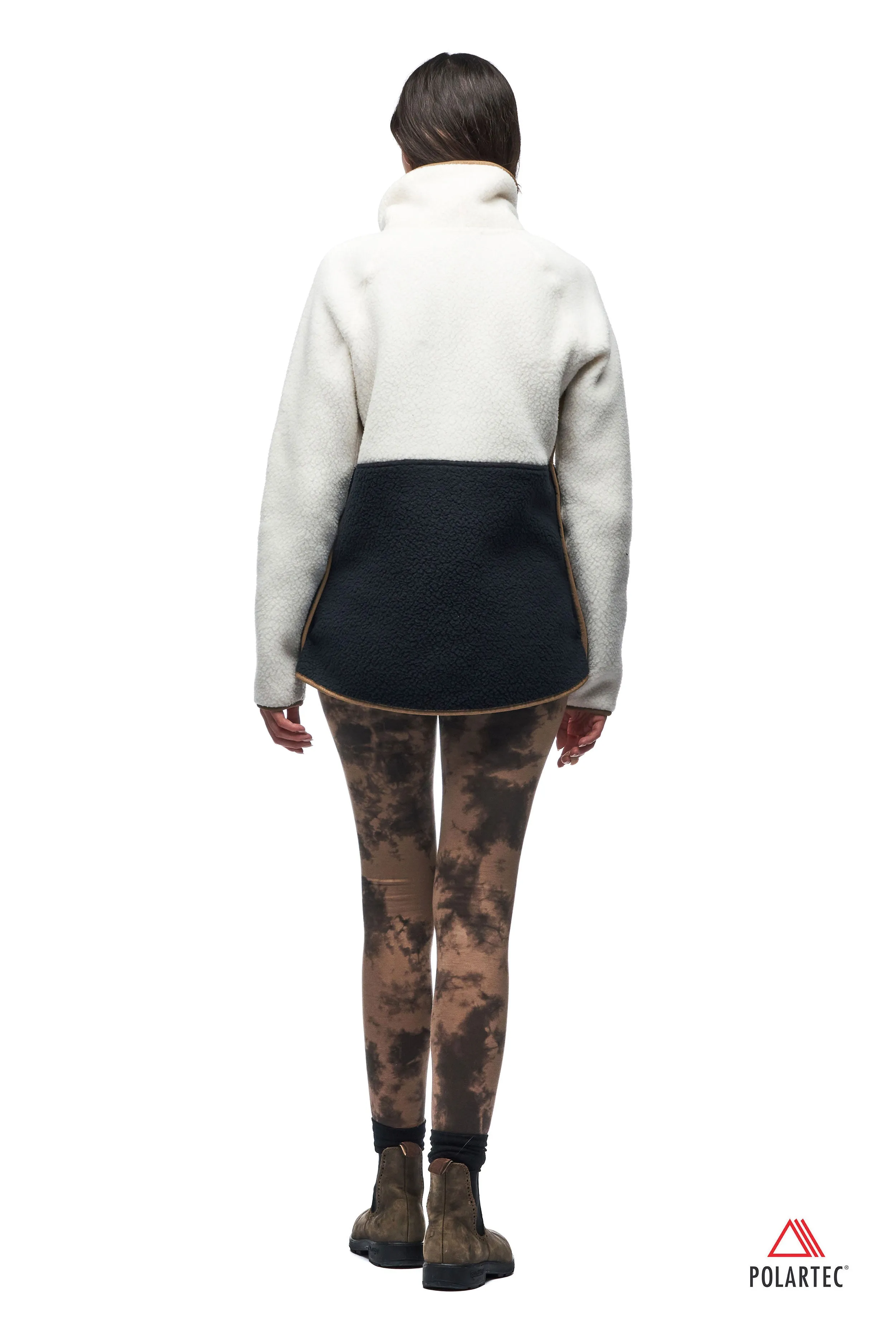 Pecora High Neck Womens Pullover Sweater