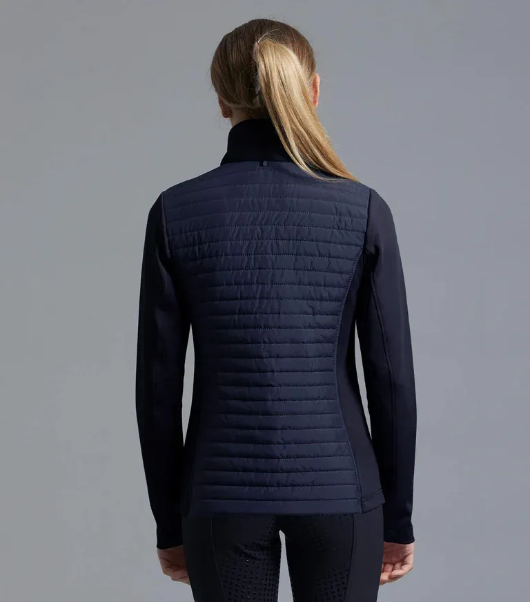 PEI Elena Ladies Hybrid Riding Jacket (Navy)