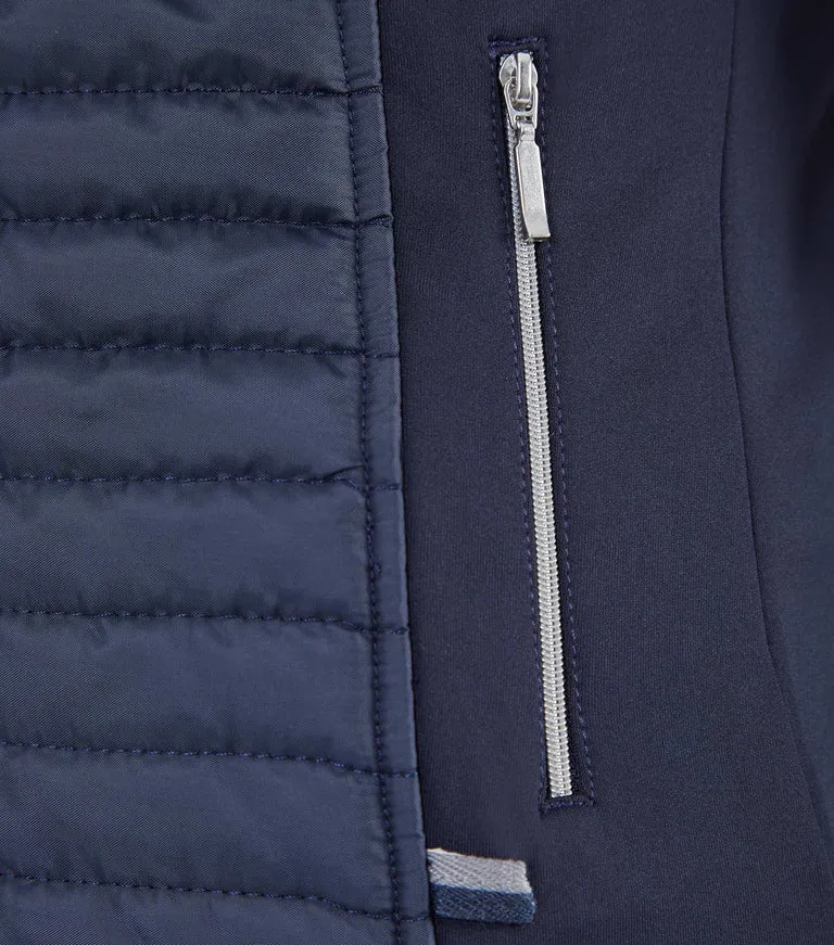 PEI Elena Ladies Hybrid Riding Jacket (Navy)
