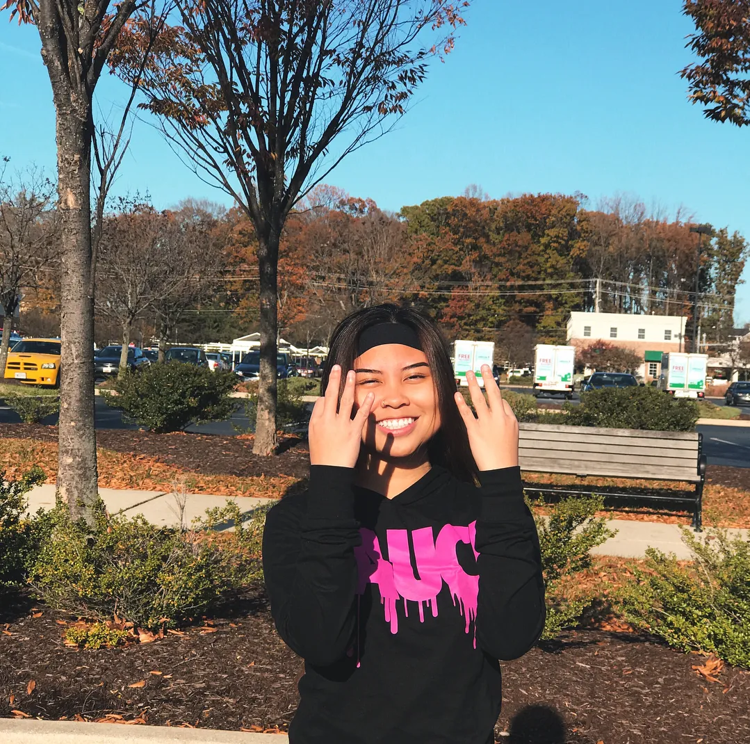 Pink Sauce | Black Jersey Long Sleeve Hoodie