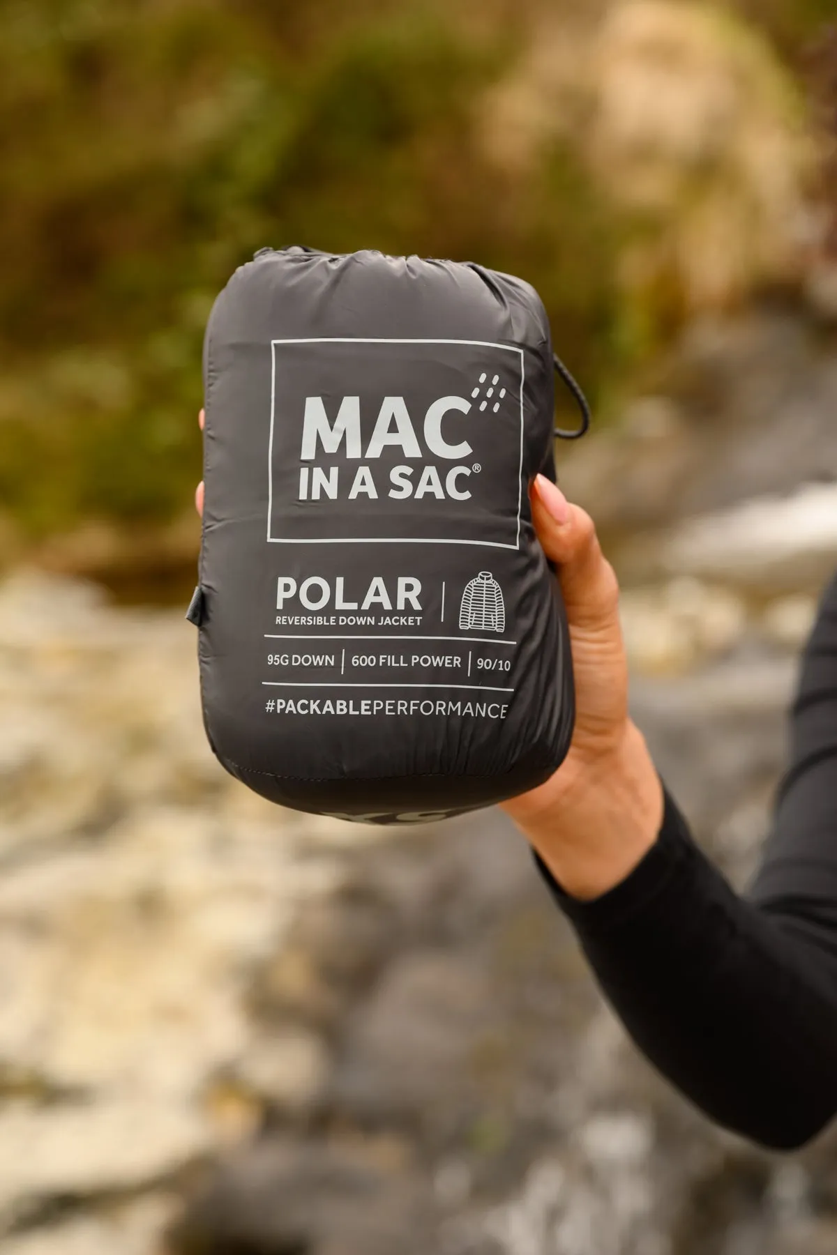 POLAR - ΓΥΝΑΙΚΕΙΟ ΠΟΥΠΟΥΛΕΝΙΟ ΜΠΟΥΦΑΝ - ΜΑΥΡΟ / ΓΚΡΙ
