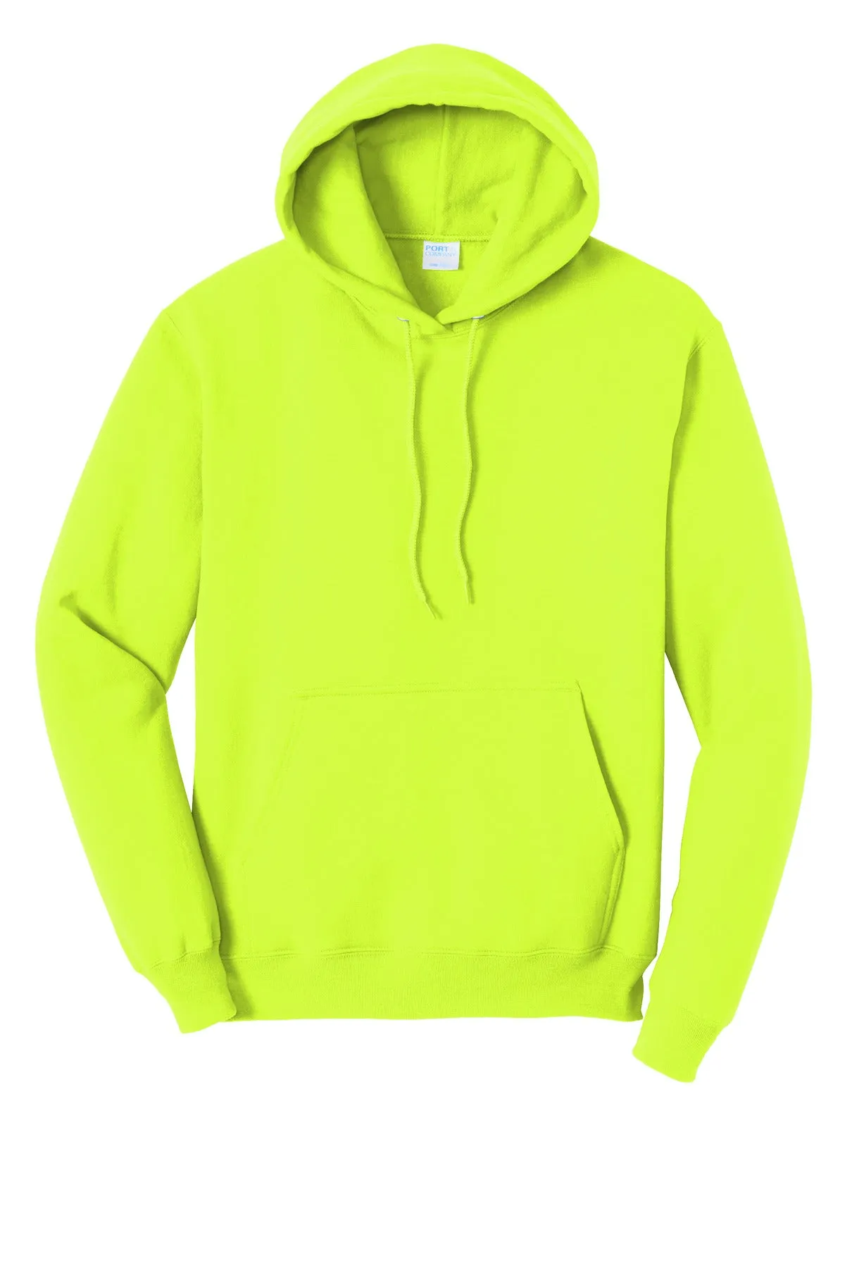 Port & Company Core Fleece Pullover Hooded Sweatshirt. PC78H S. Green