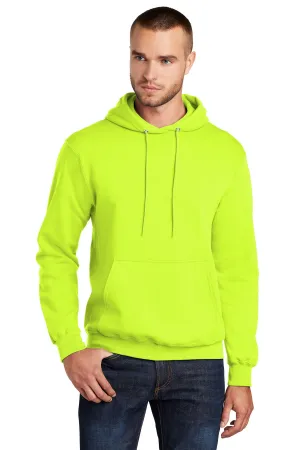 Port & Company Core Fleece Pullover Hooded Sweatshirt. PC78H S. Green