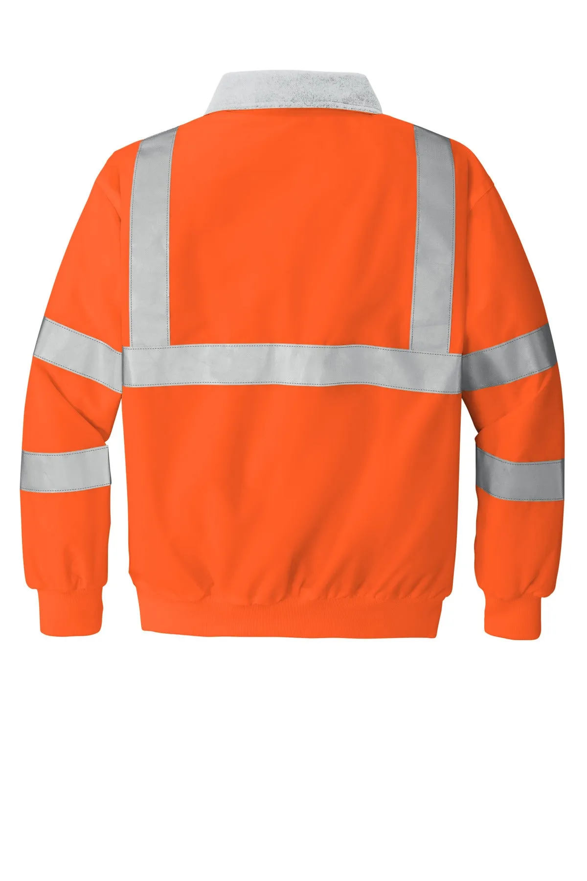 Port Authority Enhanced Visibility Challenger Jacket with Reflective Taping.  SRJ754 Safety Orange/ Reflective