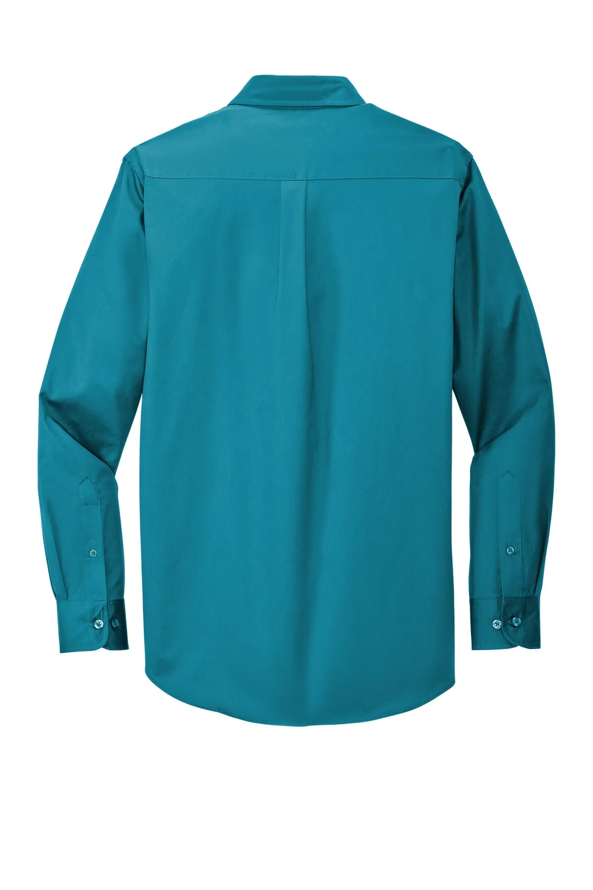 Port Authority Extended Size Long Sleeve Easy Care Shirt S608ES Teal Green