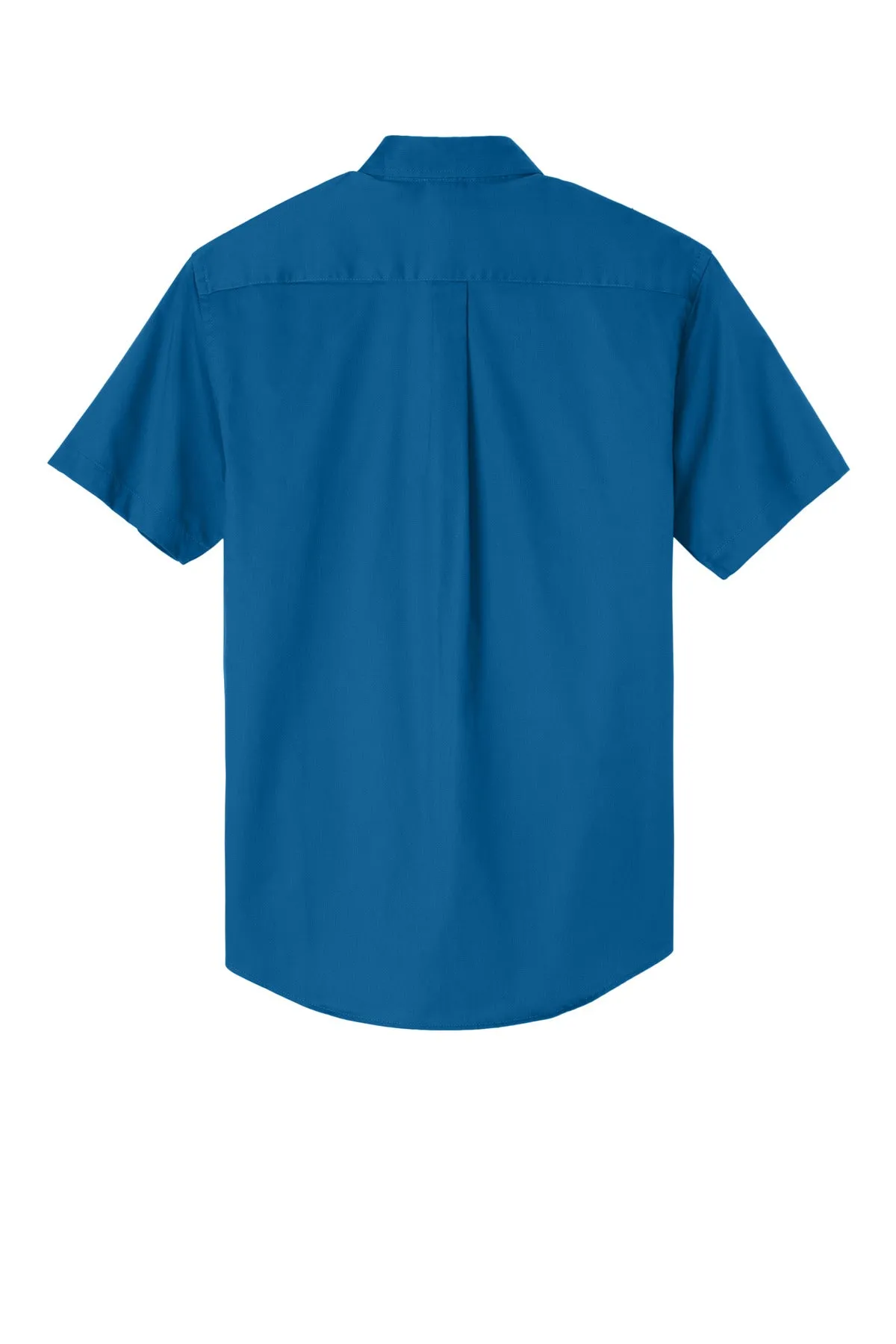 Port Authority Tall Short Sleeve Easy Care Shirt. TLS508 Strong Blue Tall