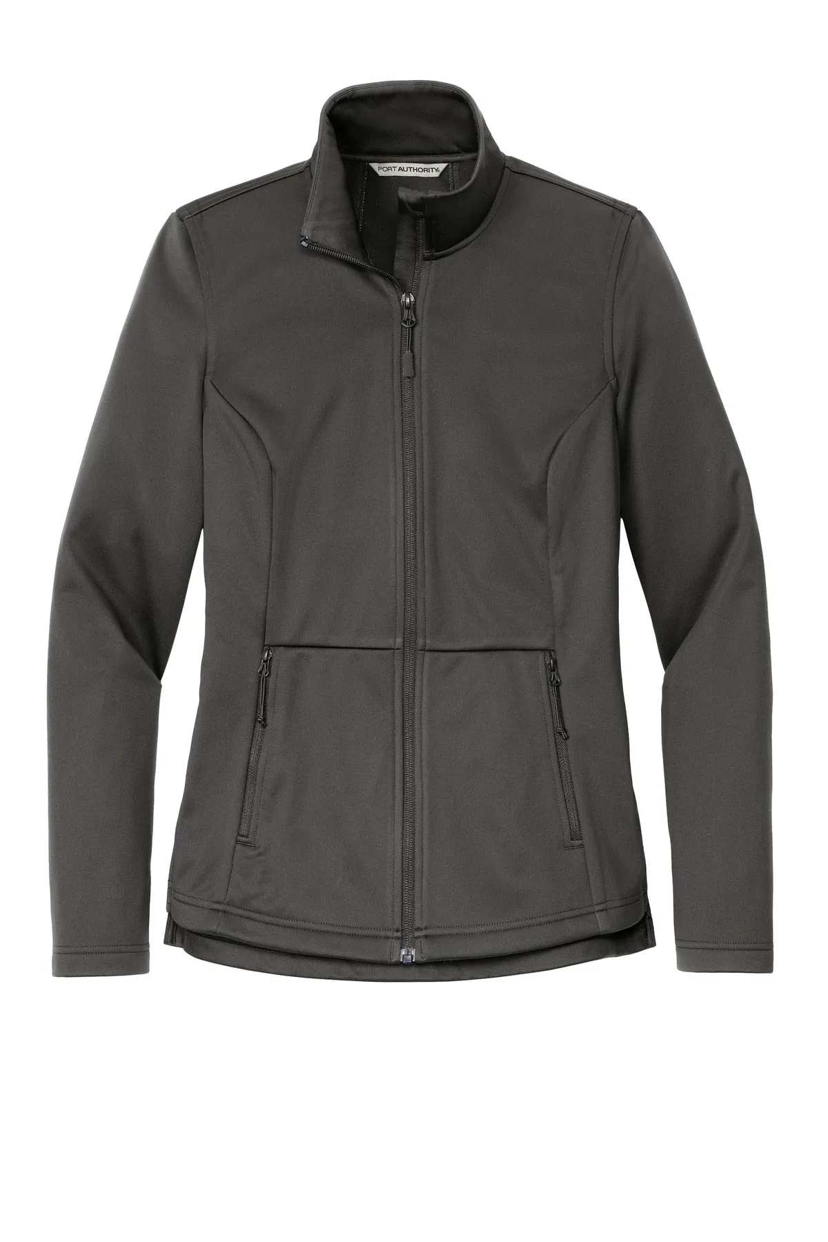 Port Authority Women's Flexshell Jacket L617 Grey Steel
