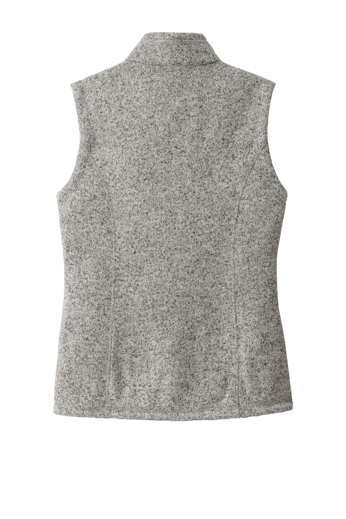 Port Authority  Women's Sweater Fleece Vest L236 Grey Heather