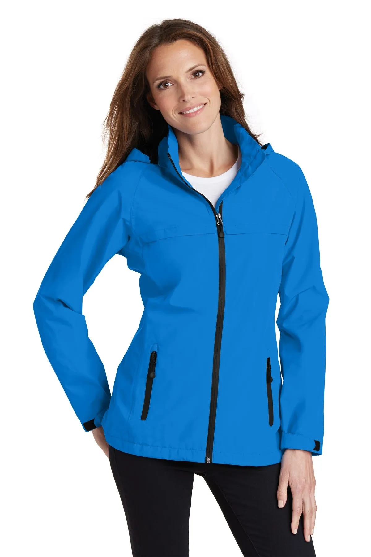Port Authority Women's Torrent Waterproof Jacket. L333 Direct Blue