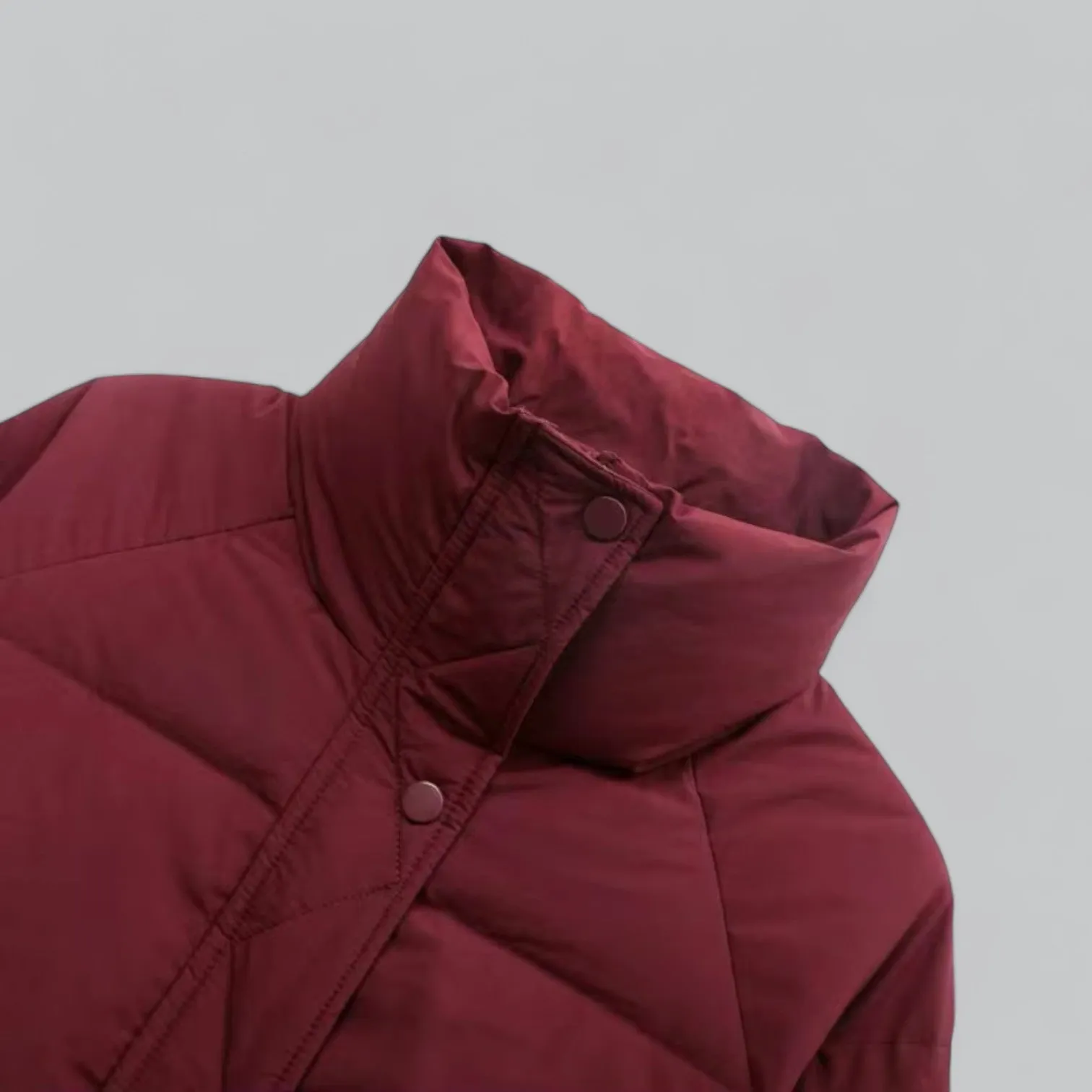 Premium Puffer Jacket | Cotton Padded, Stand Collar, Warm & Lightweight Outerwear for Cold Weather