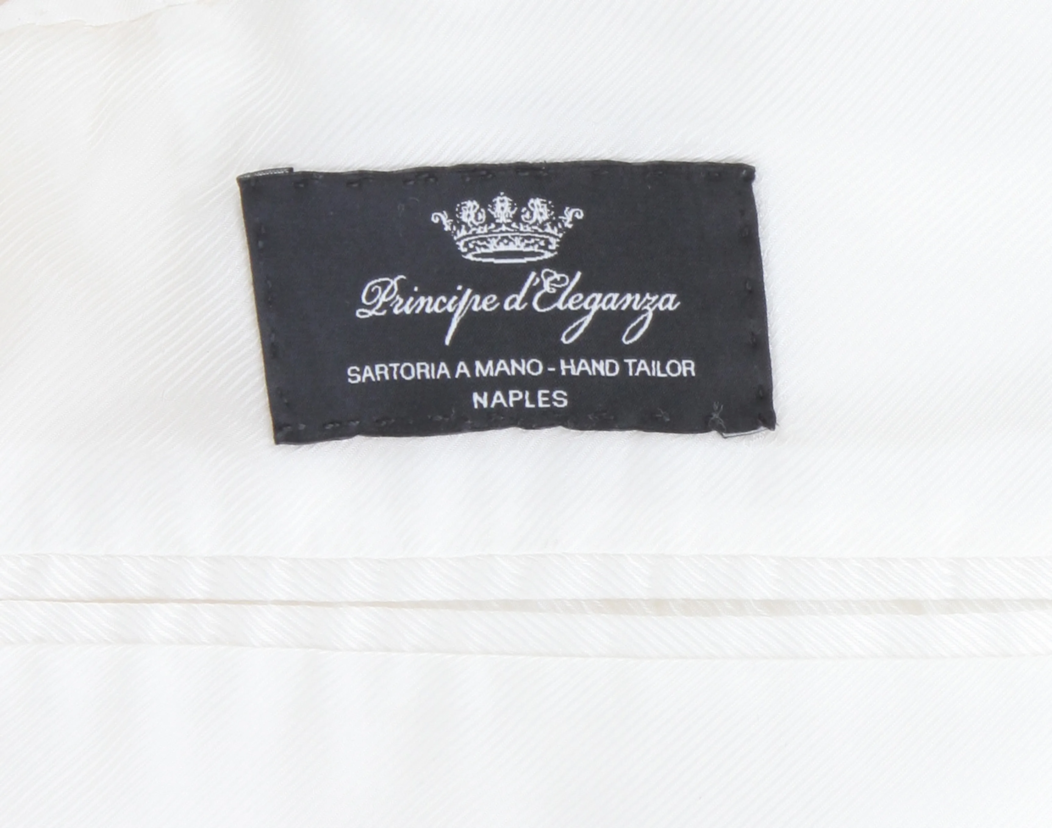 Principe d'Eleganza Cream Tuxedo Jacket